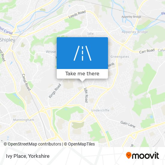Ivy Place map