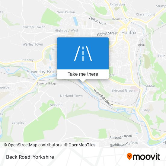 Beck Road map
