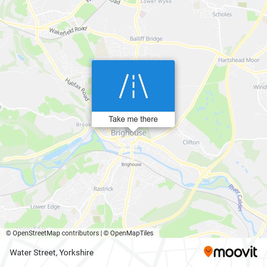 Water Street map