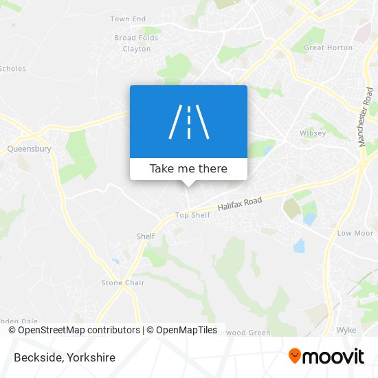 Beckside map