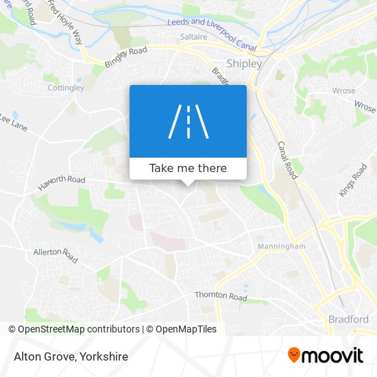 Alton Grove map