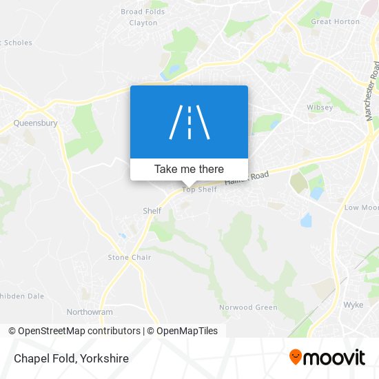 Chapel Fold map