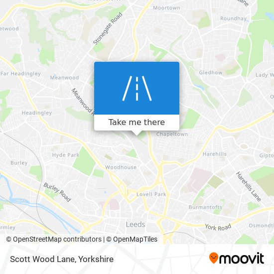 Scott Wood Lane map