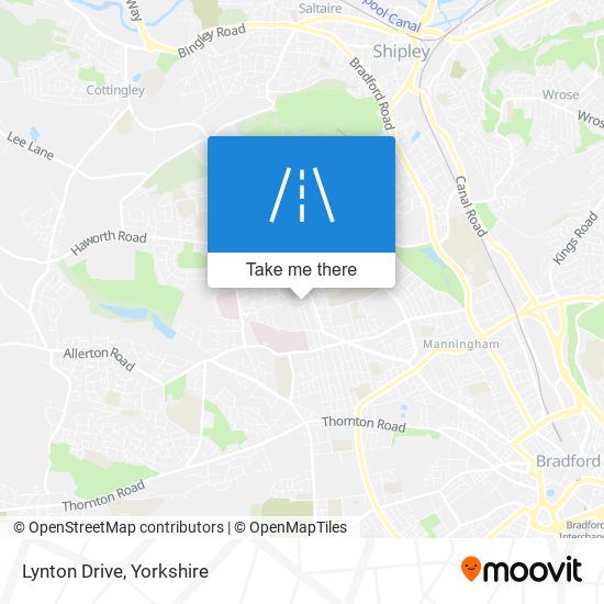 Lynton Drive map