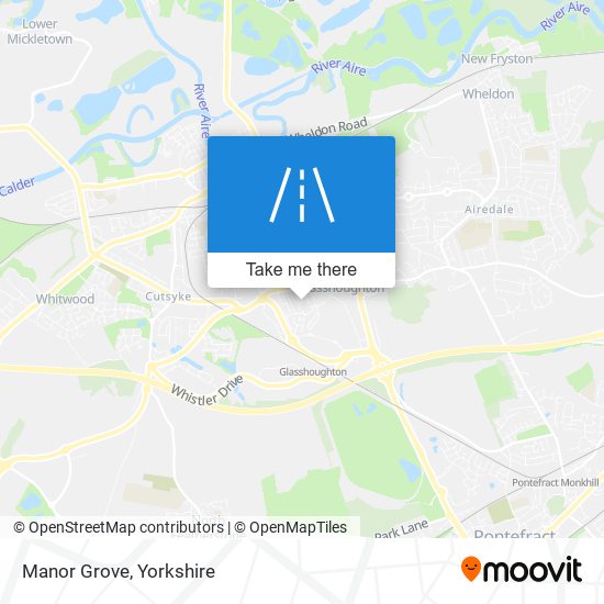 Manor Grove map