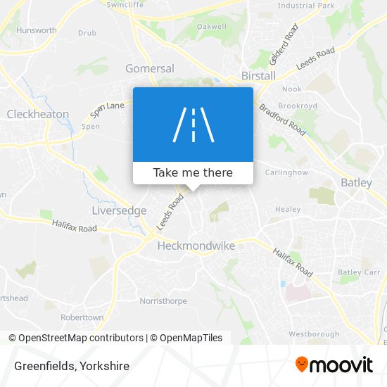 Greenfields map