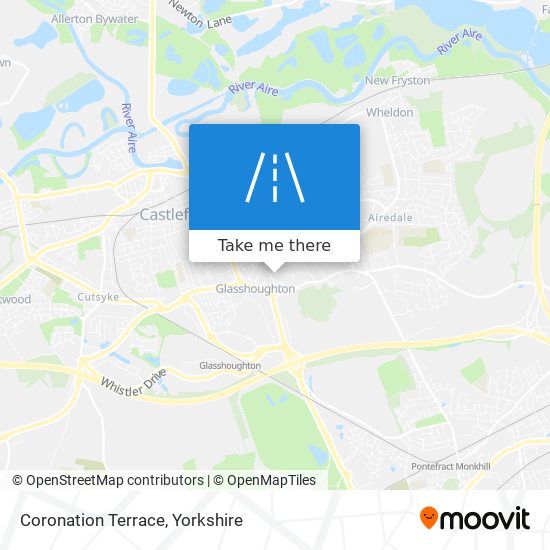 Coronation Terrace map
