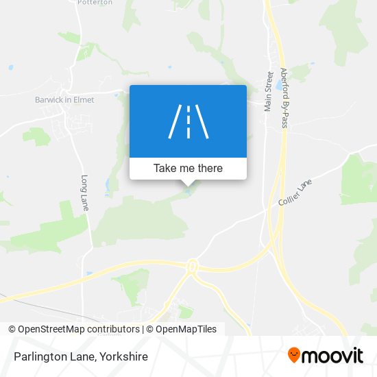 Parlington Lane map