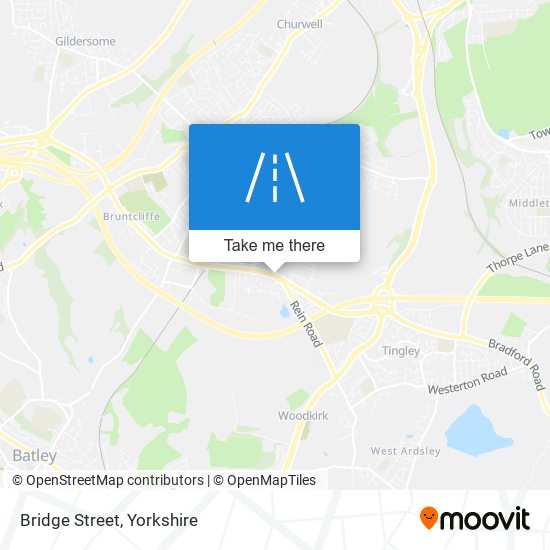 Bridge Street map
