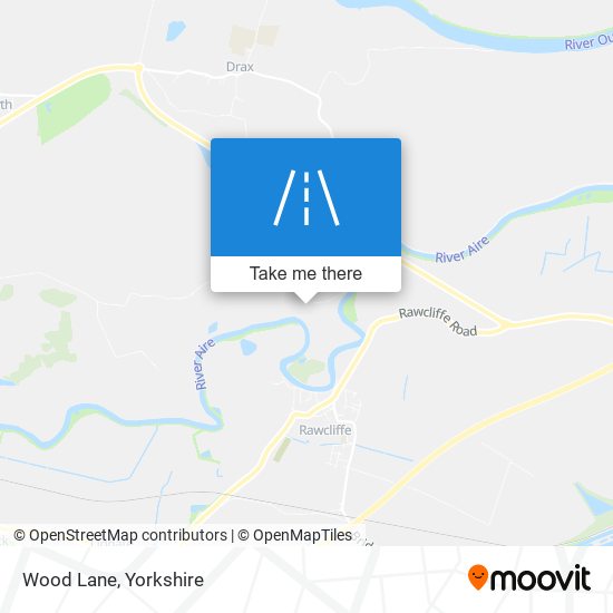 Wood Lane map