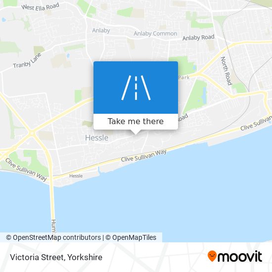 Victoria Street map