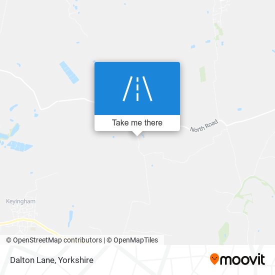 Dalton Lane map