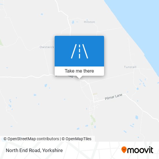 North End Road map