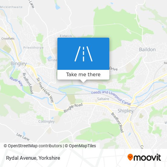 Rydal Avenue map
