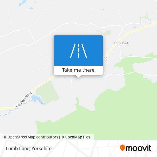 Lumb Lane map