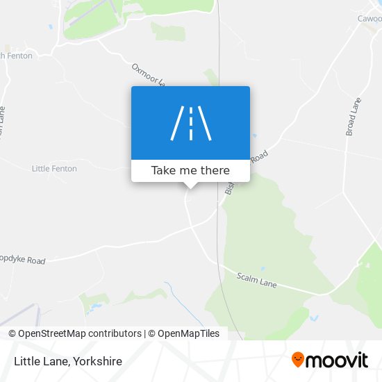 Little Lane map