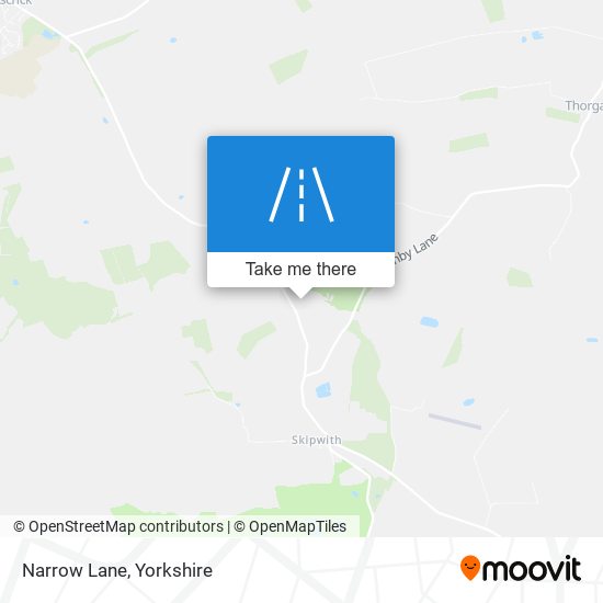 Narrow Lane map