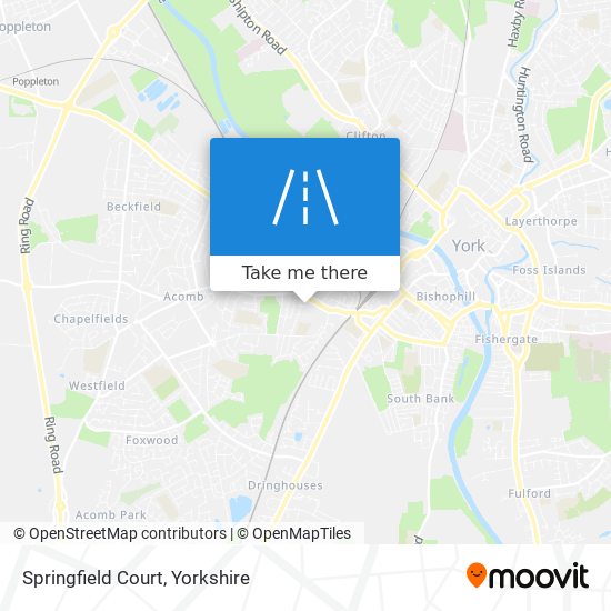 Springfield Court map