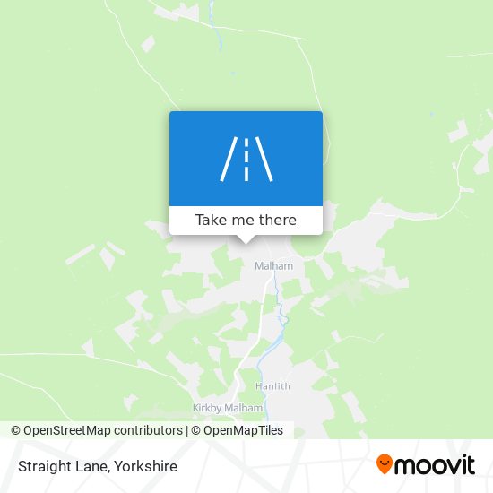 Straight Lane map
