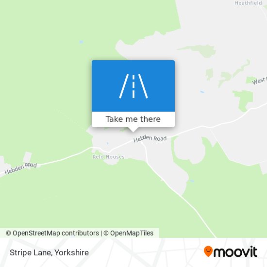 Stripe Lane map