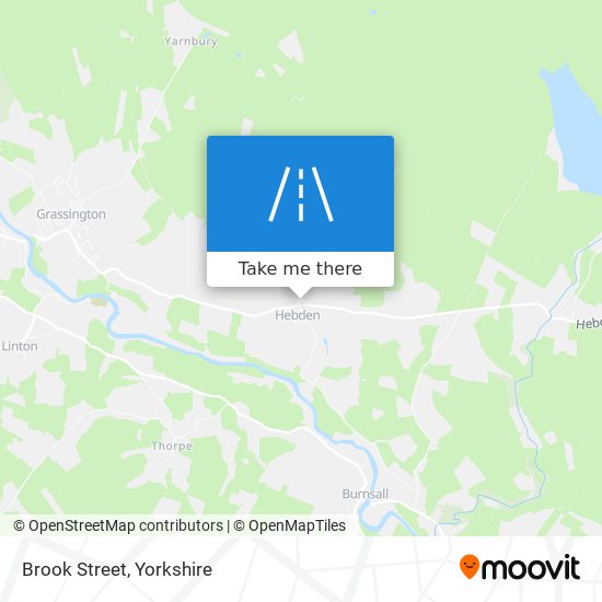 Brook Street map