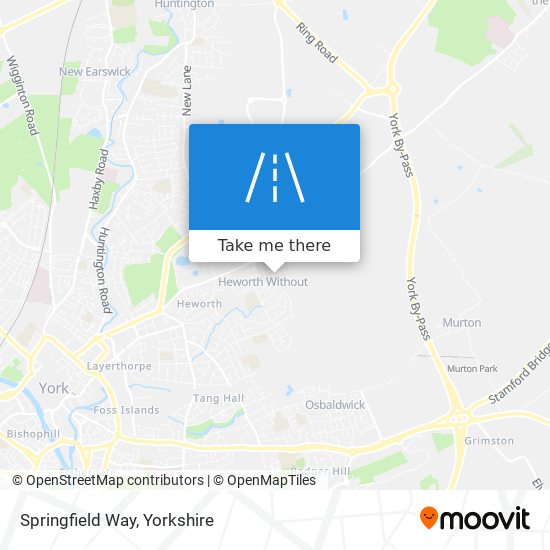 Springfield Way map