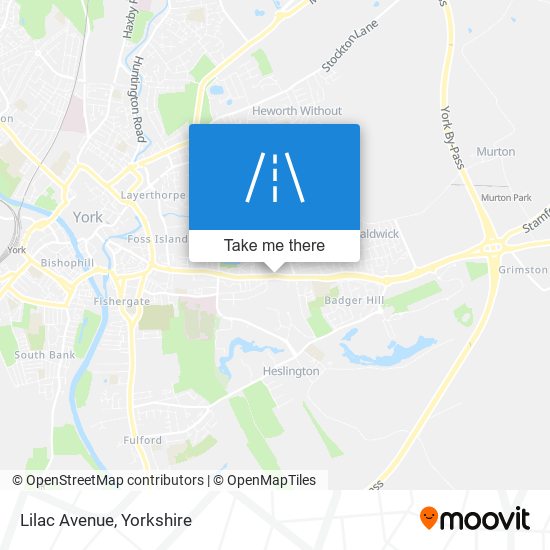 Lilac Avenue map