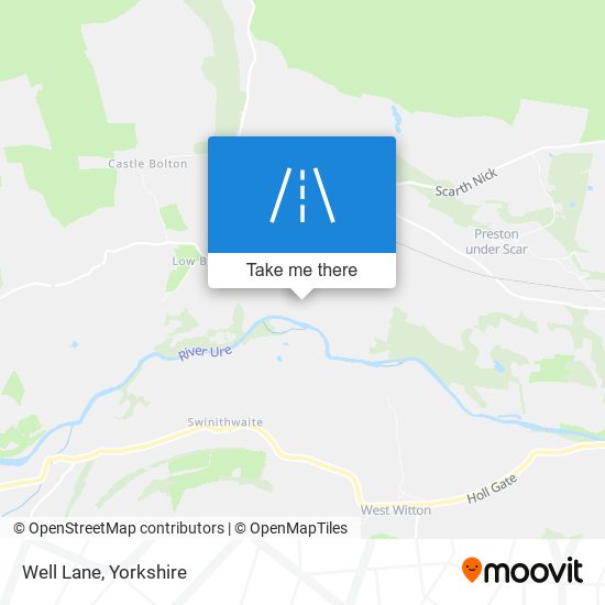 Well Lane map
