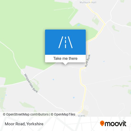 Moor Road map