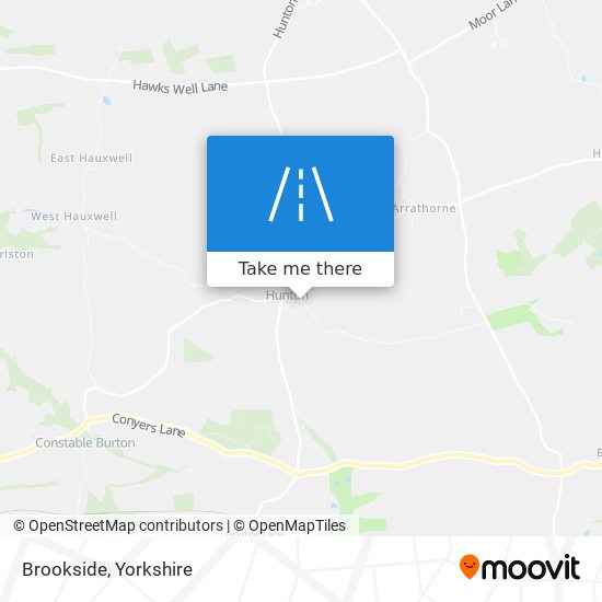 Brookside map