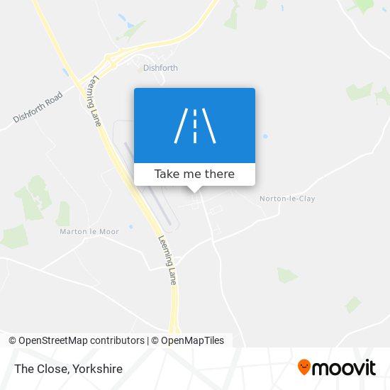 The Close map