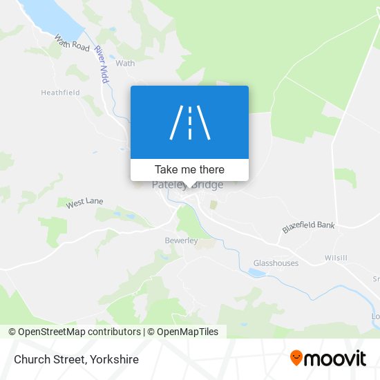 Church Street map