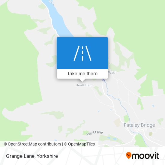 Grange Lane map