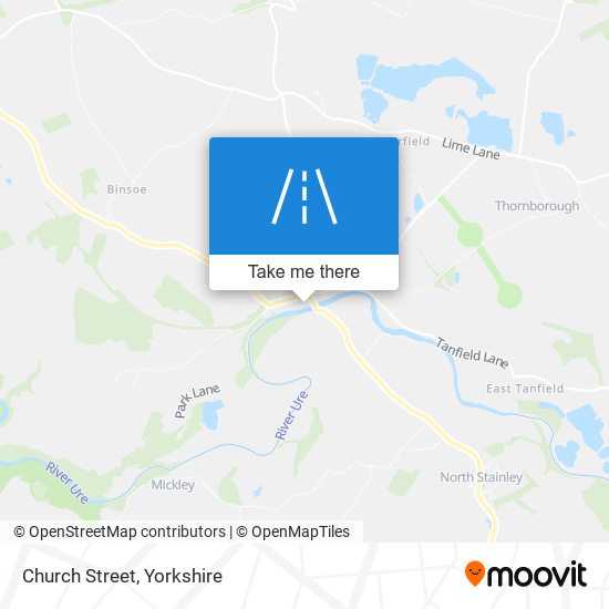 Church Street map
