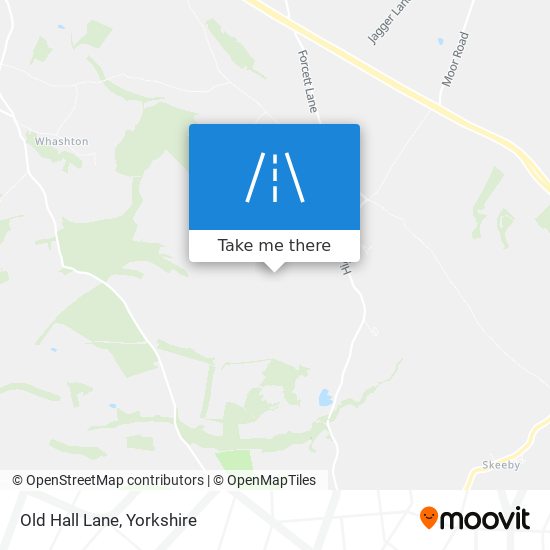 Old Hall Lane map