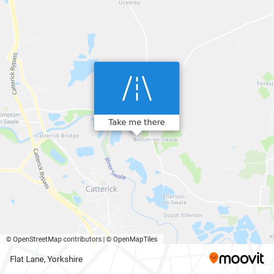 Flat Lane map