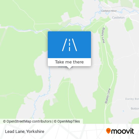 Lead Lane map