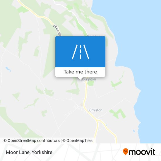 Moor Lane map