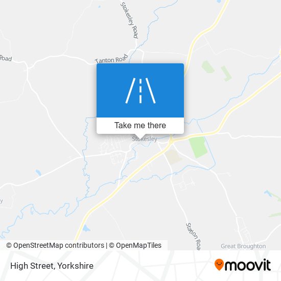 High Street map