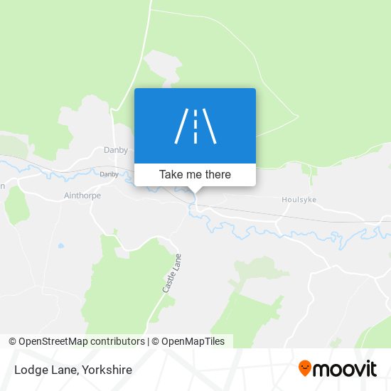 Lodge Lane map