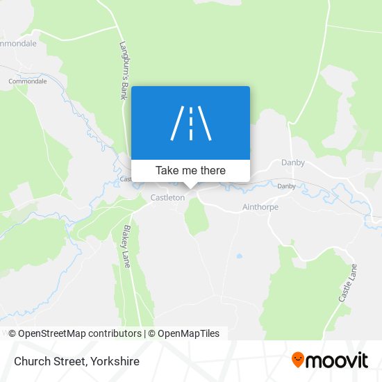 Church Street map