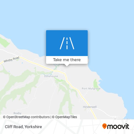 Cliff Road map