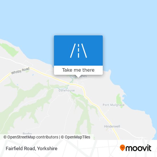Fairfield Road map