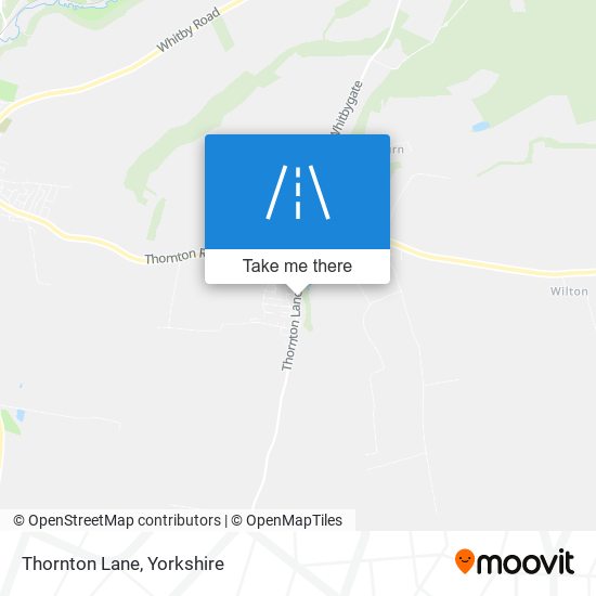 Thornton Lane map