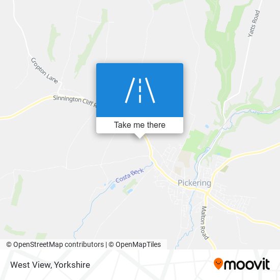 West View map