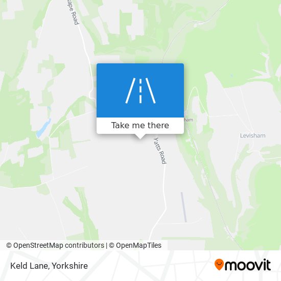 Keld Lane map