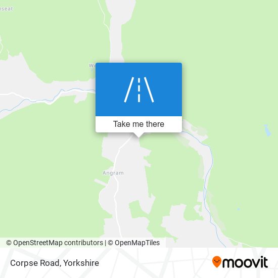Corpse Road map