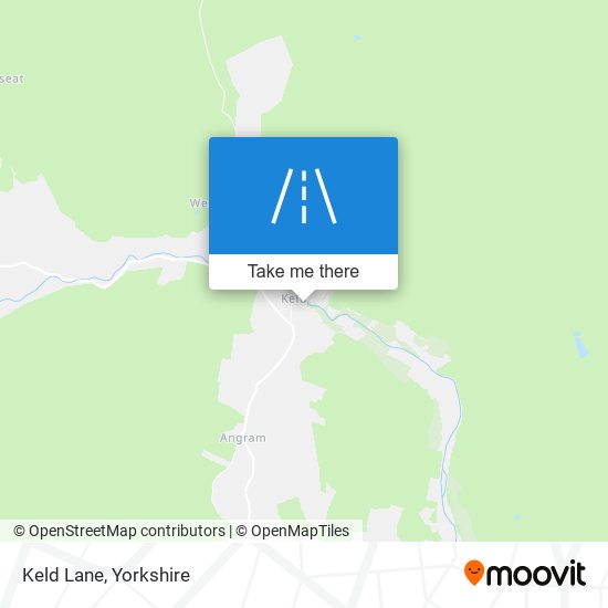 Keld Lane map