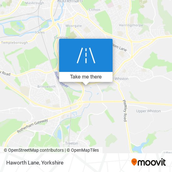 Haworth Lane map