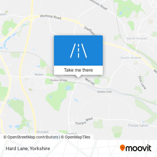 Hard Lane map